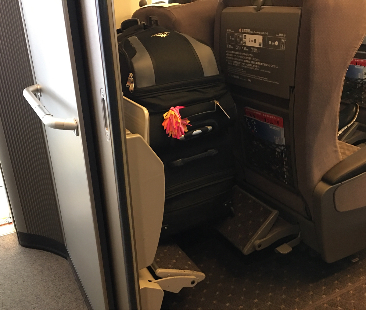 海外在住者が東京 新大阪の新幹線に大型のスーツケースを持ちこむ場合 普通車とグリーン車のどちらが良いのか検証してみました まるこの生活 自由気ままに