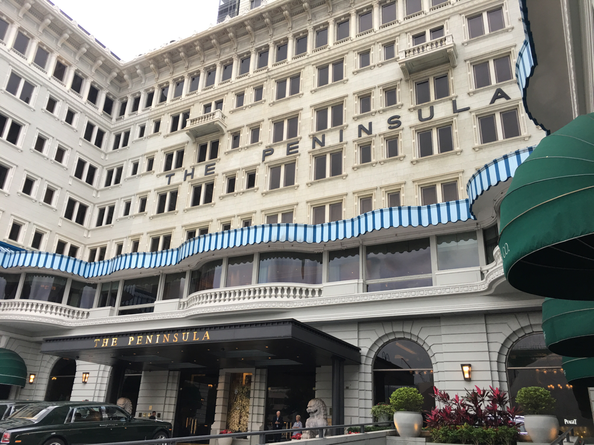 ペニンシュラホテルで休憩～香港歴史散歩@尖沙咀