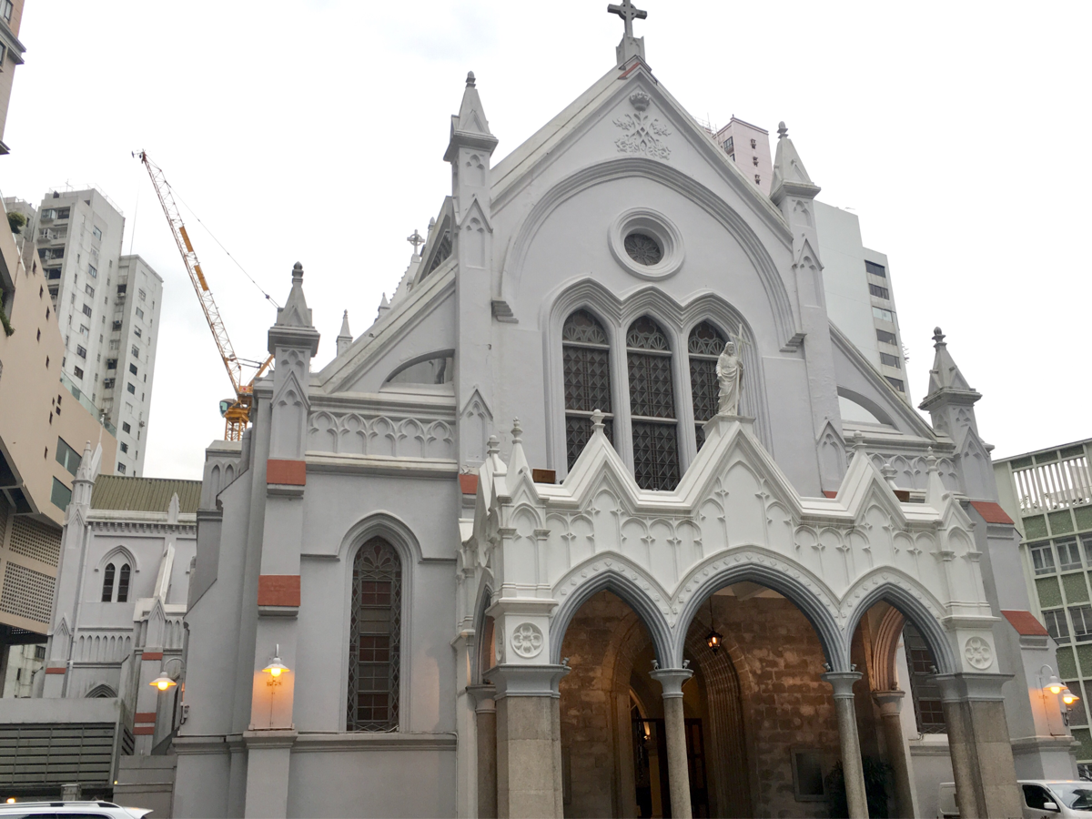 香港聖公會の建物である「ビショップスハウス」と「セントポール教会」〜香港歴史散歩@中環(セントラル)