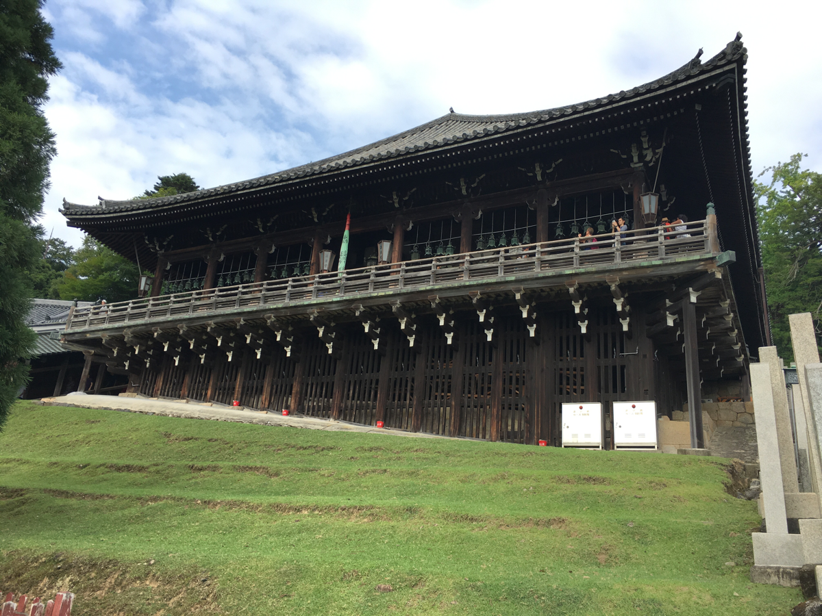 子連れで奈良旅行～（3）興福寺は創建1300年の改修中～旅館「飛鳥荘」の露天風呂から見る五重塔が幻想的だった