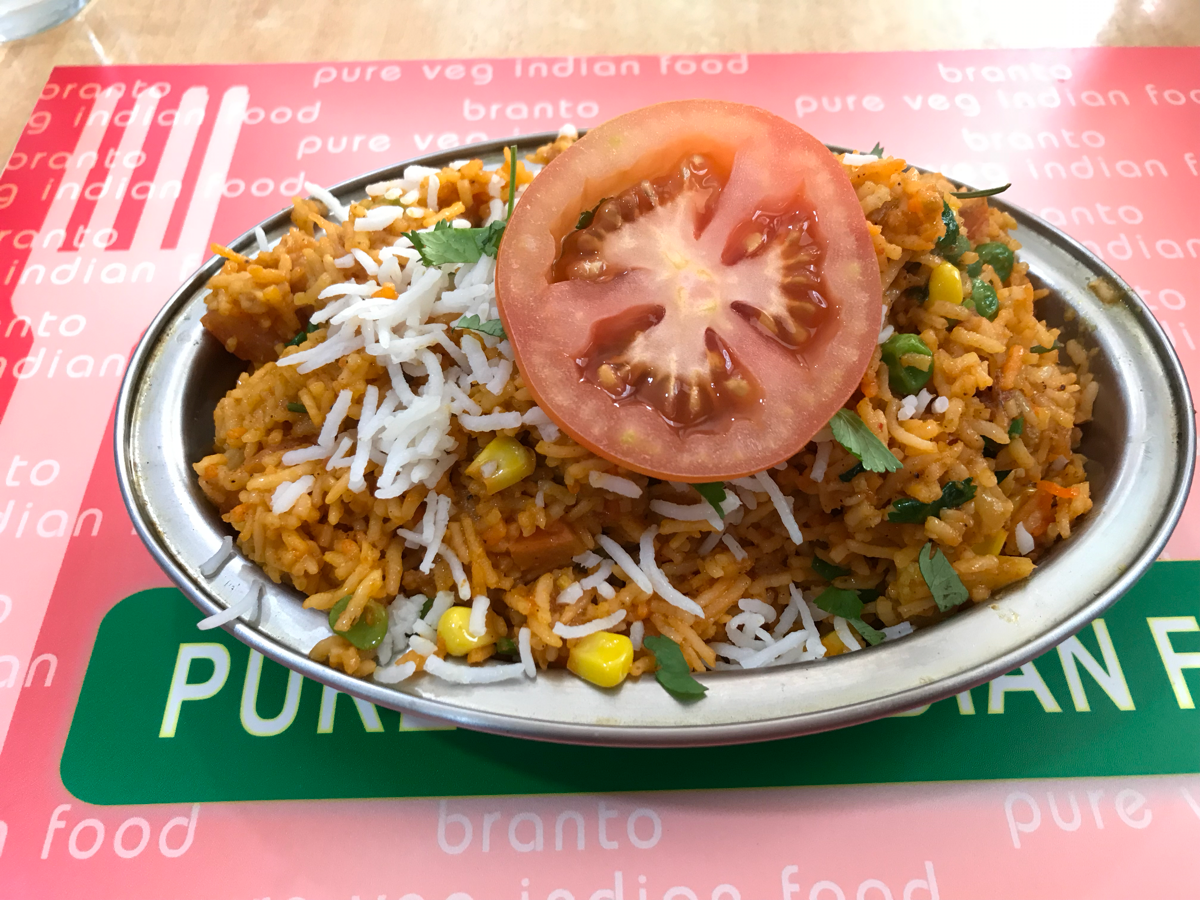 ベジタリアンのインド料理を食べてきた〜Brant Indian Vegetarian Restaurant@尖沙咀