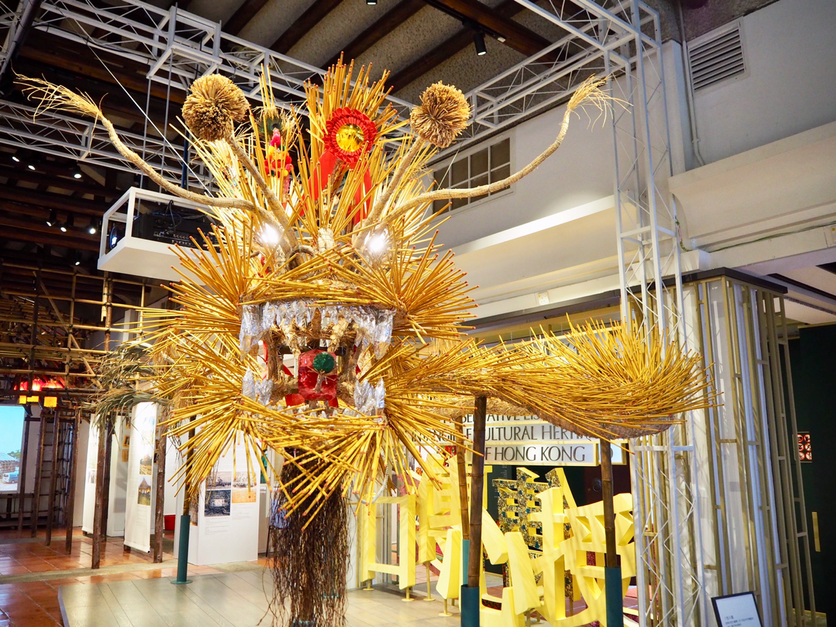 三棟屋博物館@ 荃灣の非物質文化遺産の施設を見て、今年は薄扶林のファイヤードラゴンダンスを見に行きたくなった