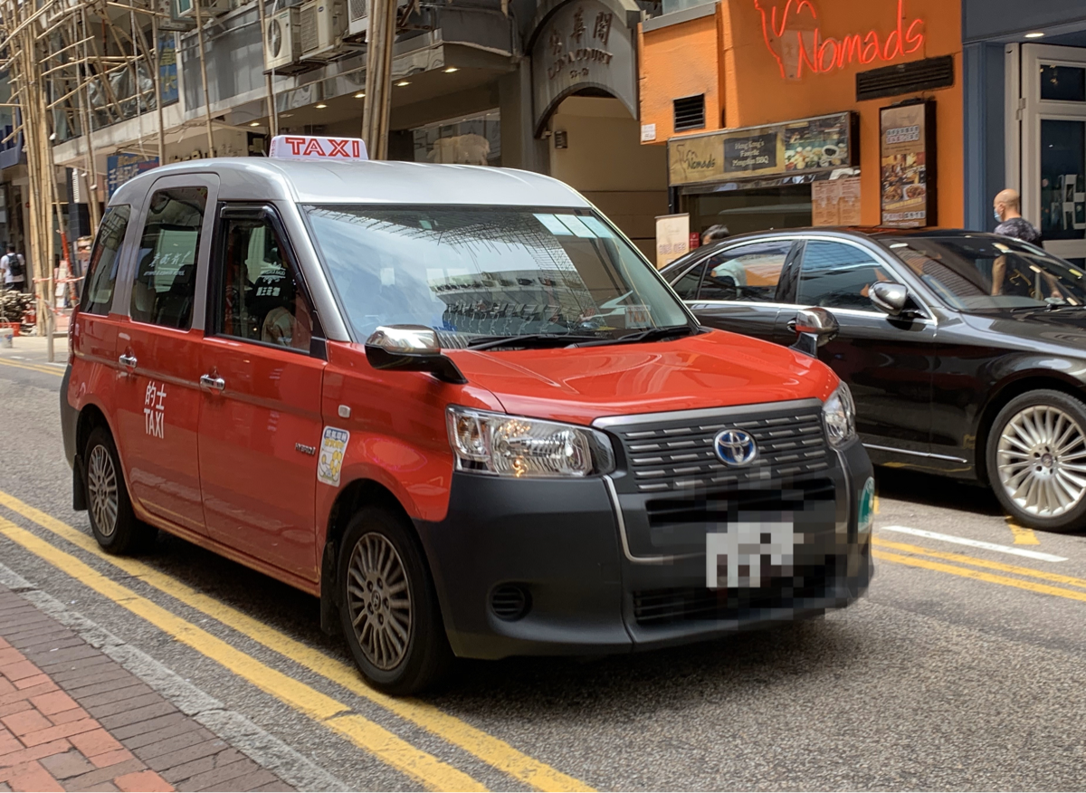 香港でトヨタのジャパンタクシー（JPN TAXI）に乗るとラッキーだと思う