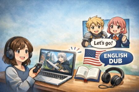 Netflixで英語学習／日本のアニメを英語吹き替えで視聴してみる