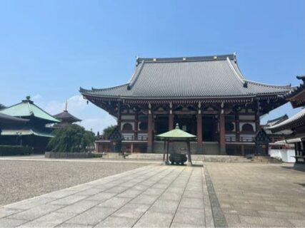 真夏の池上本門寺